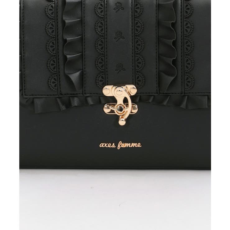 スカラ×フリルフラップバッグ | 雑貨 | axes femme online shop