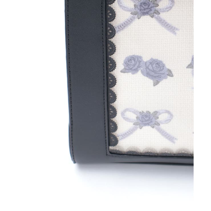 ローズ×リボン刺繍バッグ | axes femme | 詳細画像11 