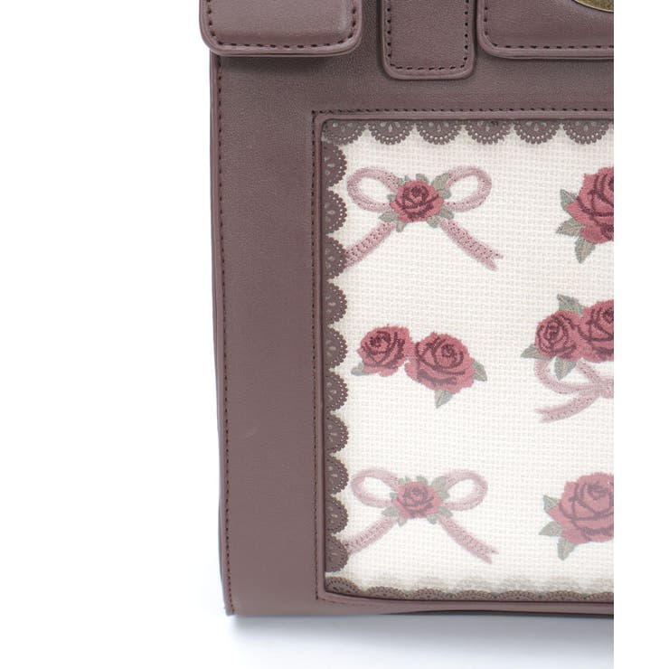 ローズ×リボン刺繍バッグ | axes femme | 詳細画像22 