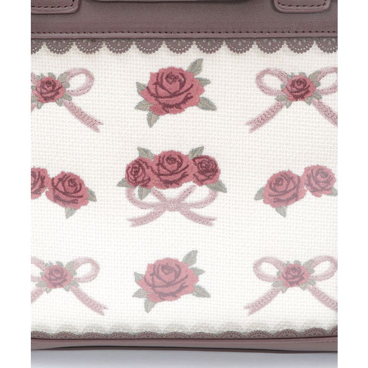 ローズ×リボン刺繍バッグ | axes femme | 詳細画像23 