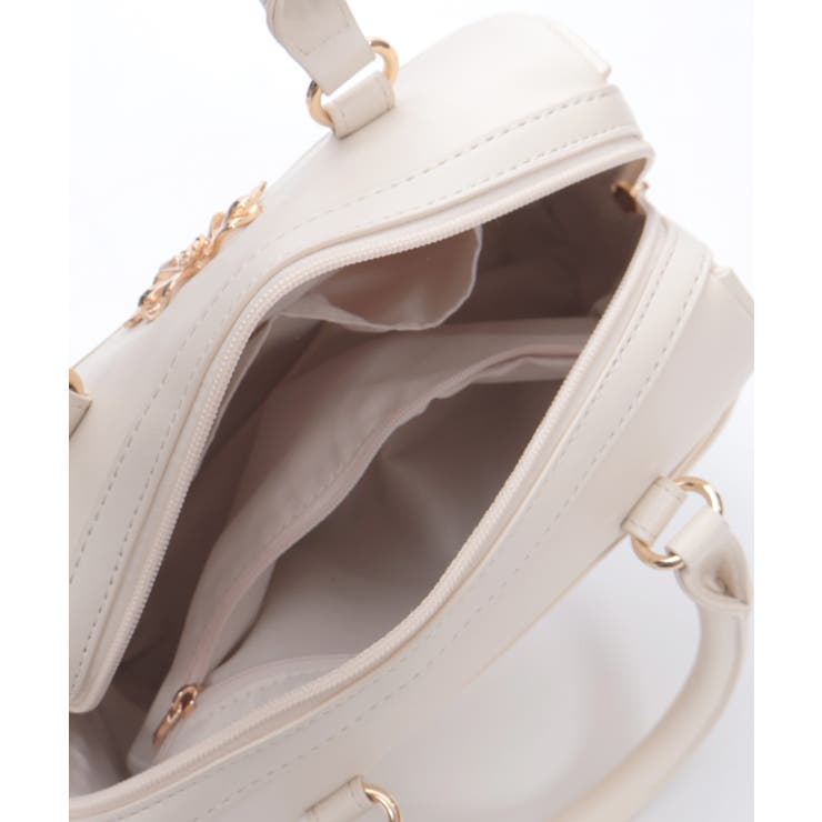 リボン刺繍キルトボストン | axes femme | 詳細画像19 