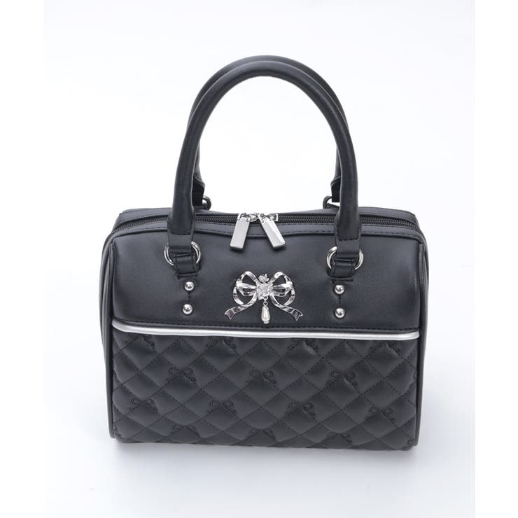 リボン刺繍キルトボストン | axes femme | 詳細画像21 