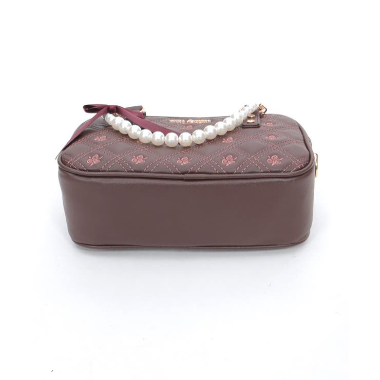 チャーム付ローズキルトバッグ | axes femme | 詳細画像10 