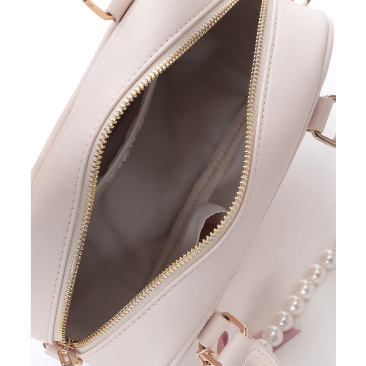 チャーム付ローズキルトバッグ | axes femme | 詳細画像18 