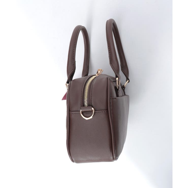 チャーム付ローズキルトバッグ | axes femme | 詳細画像5 