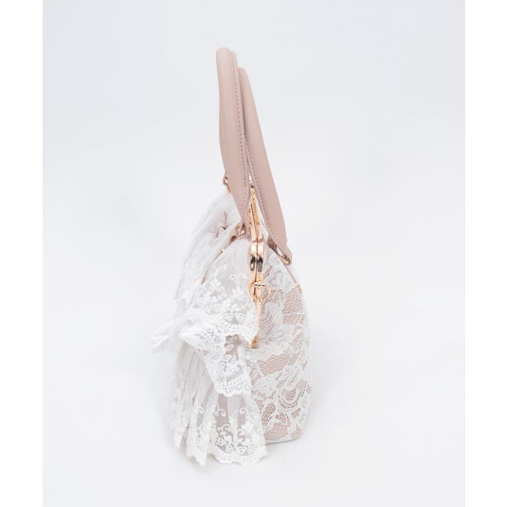 レースフリルがま口バッグ | axes femme | 詳細画像13 