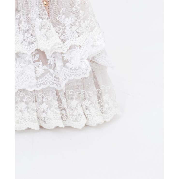 レースフリルがま口バッグ | axes femme | 詳細画像15 