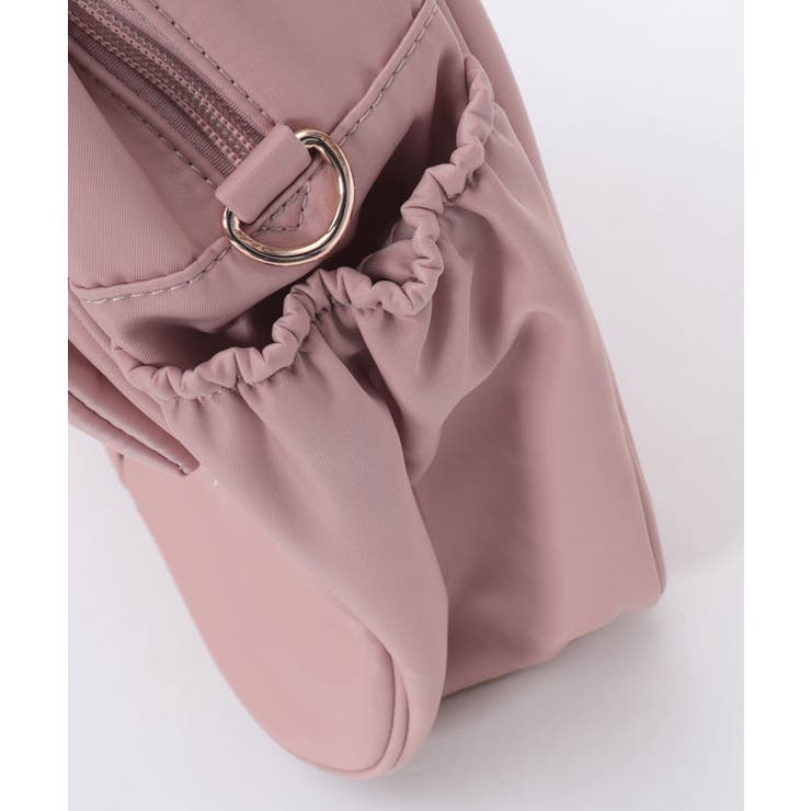 撥水ナイロンＷリボンボストン | axes femme | 詳細画像10 