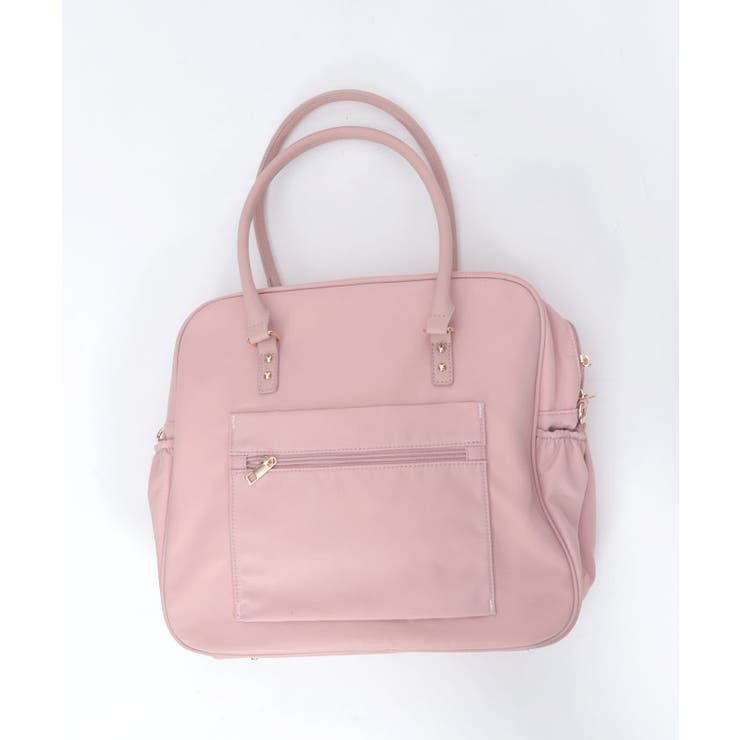 撥水ナイロンＷリボンボストン | axes femme | 詳細画像7 