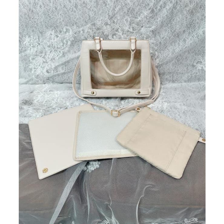 リボンエンボス推し活バッグ[品番：IGAW0004266]｜axes femme