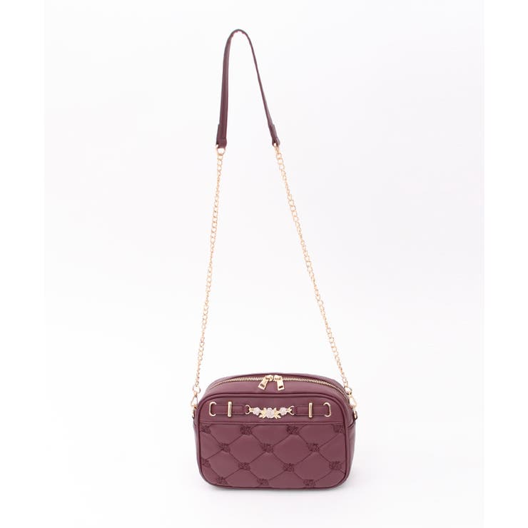 薔薇刺繍キルトショルダー | axes femme | 詳細画像2 