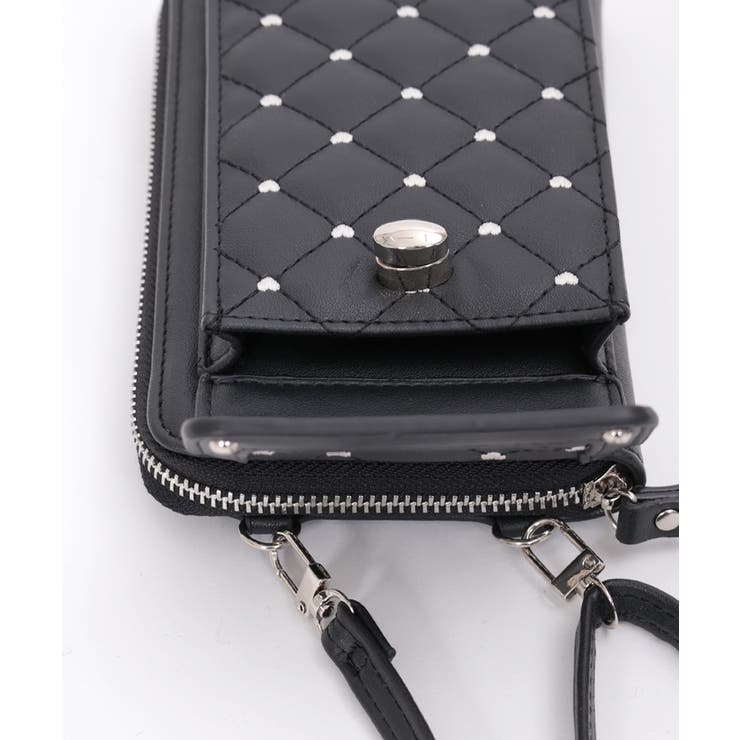 ハート刺繍スマホポシェット | axes femme | 詳細画像17 