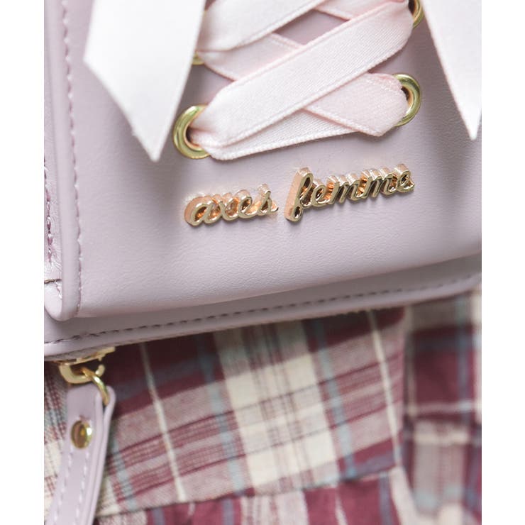 レースアップショルダー | axes femme | 詳細画像6 