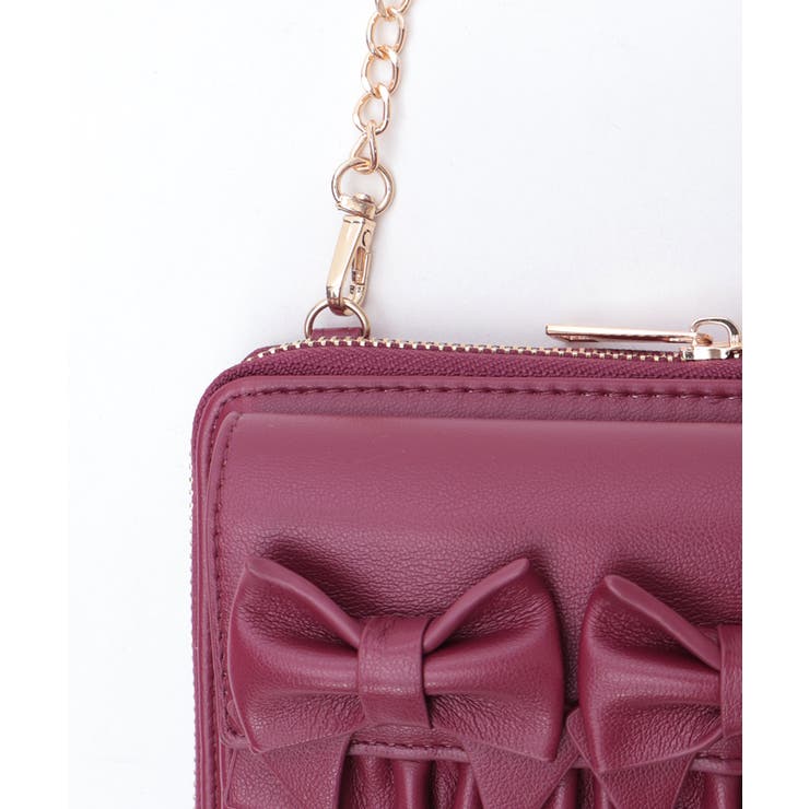 リボンキルトヨコ型ショルダー | axes femme | 詳細画像12 