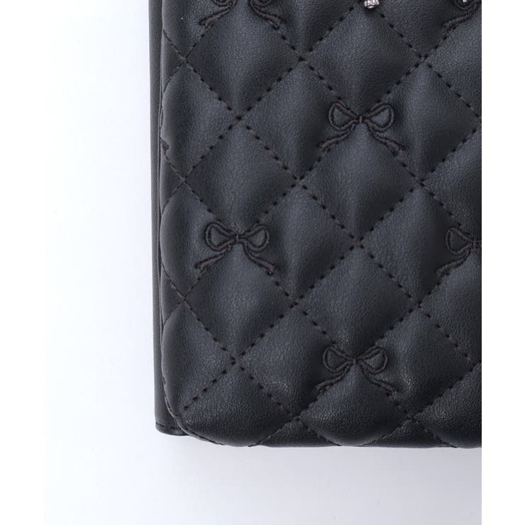 リボン刺繍キルトショルダー | axes femme | 詳細画像19 