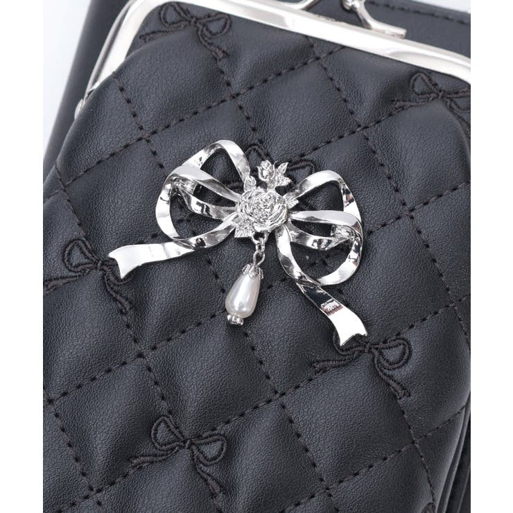 リボン刺繍キルトショルダー | axes femme | 詳細画像20 