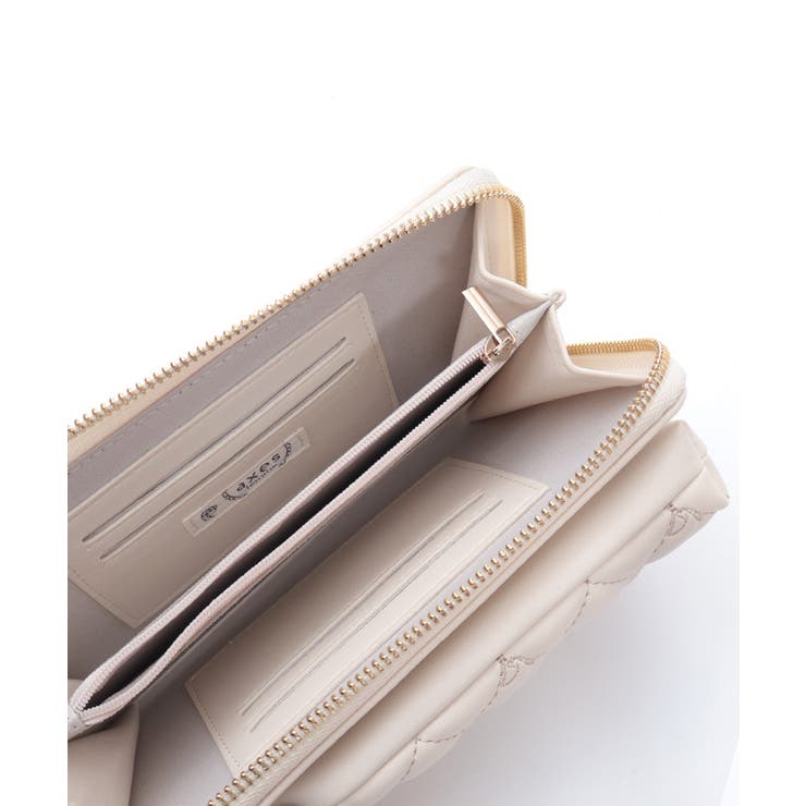 リボン刺繍キルトショルダー | axes femme | 詳細画像7 