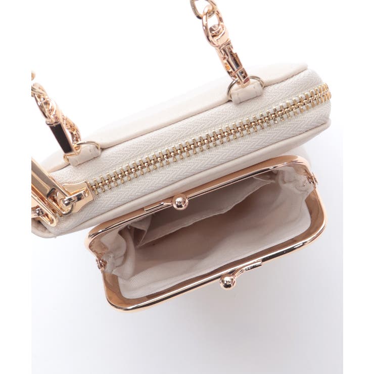 リボン刺繍キルトショルダー | axes femme | 詳細画像8 