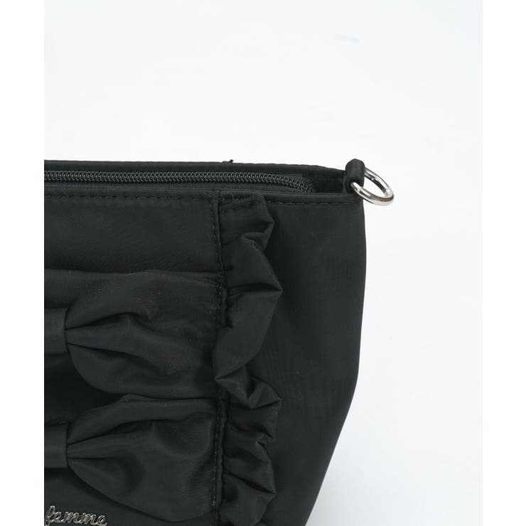 撥水ナイロンリボンショルダー | axes femme | 詳細画像11 