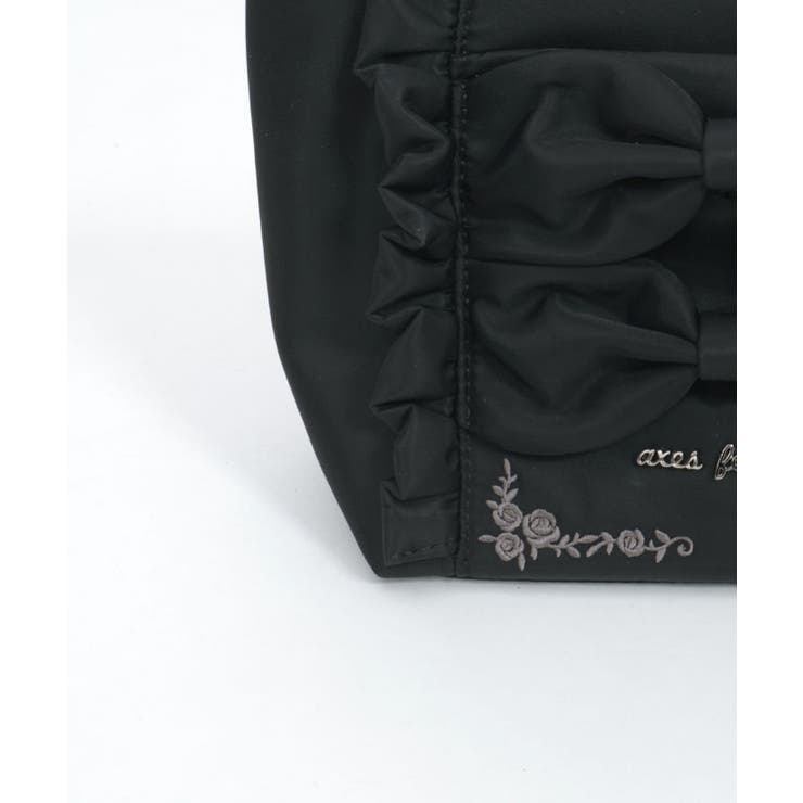 撥水ナイロンリボンショルダー | axes femme | 詳細画像12 