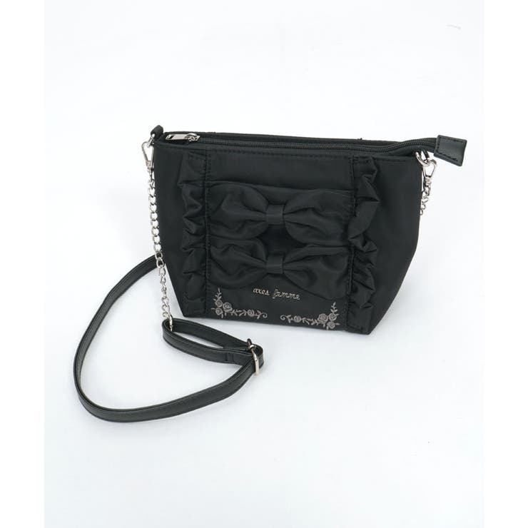 撥水ナイロンリボンショルダー | axes femme | 詳細画像14 