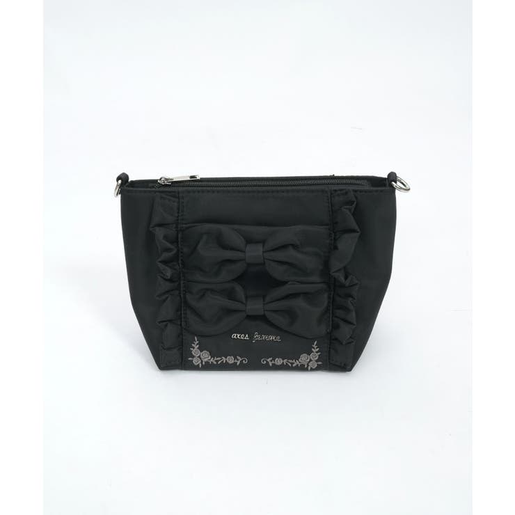 撥水ナイロンリボンショルダー | axes femme | 詳細画像8 