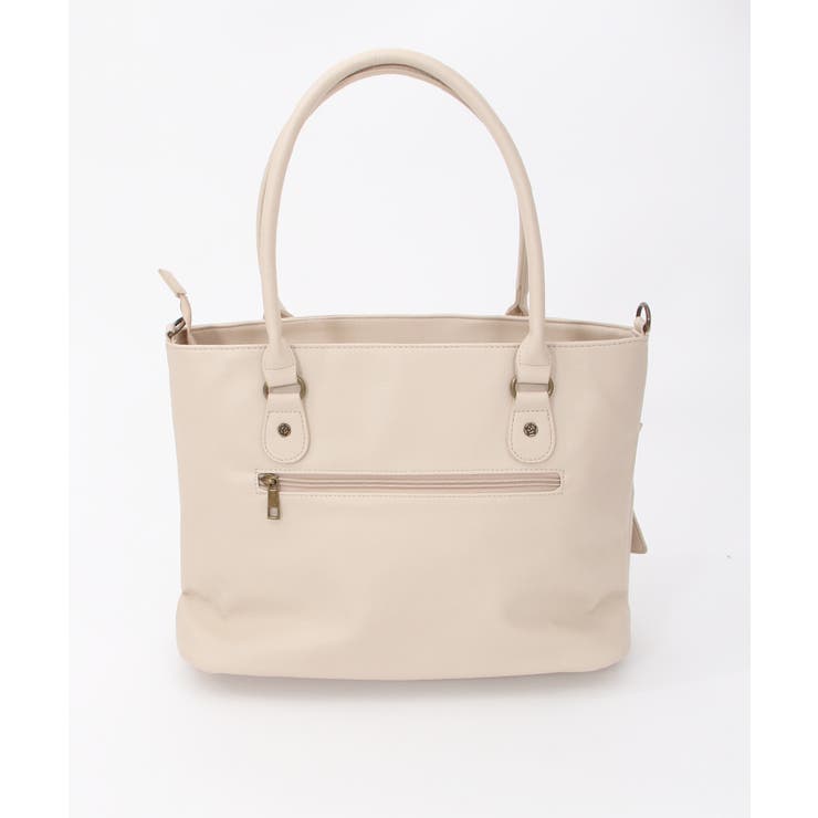 型押し×スカラップA4トート[品番：IGAW0002976]｜axes femme