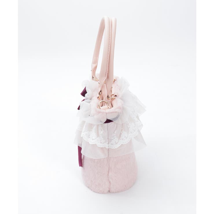 かご型フリルファーバッグ | axes femme | 詳細画像13 