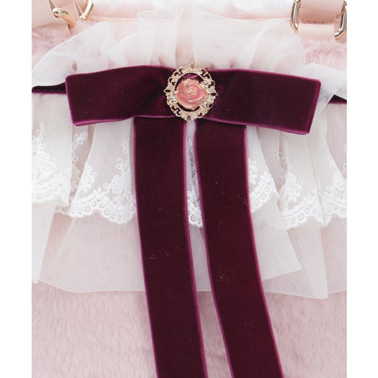 かご型フリルファーバッグ | axes femme | 詳細画像17 