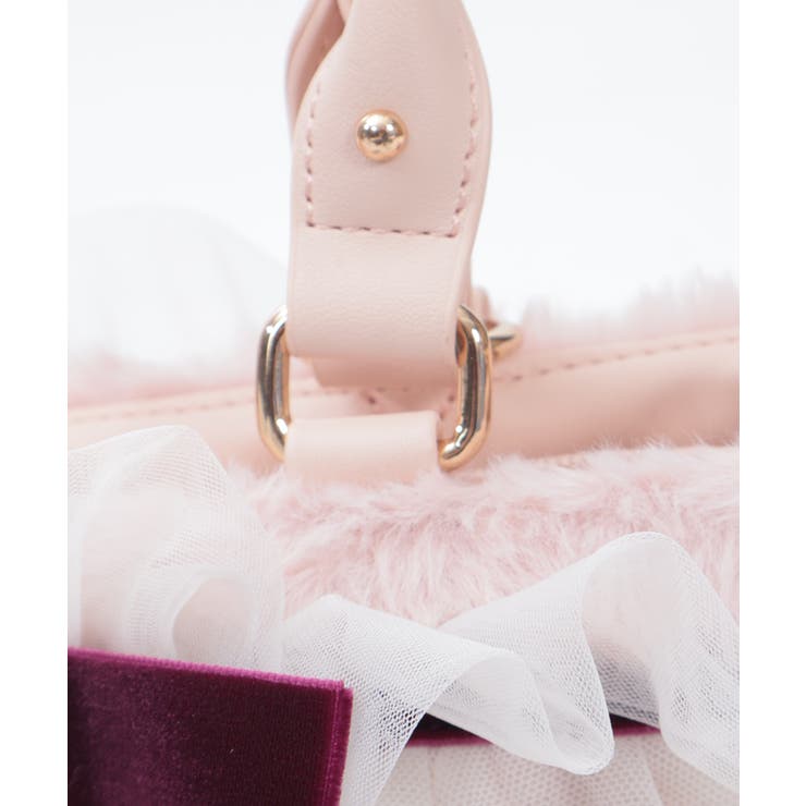 かご型フリルファーバッグ | axes femme | 詳細画像18 