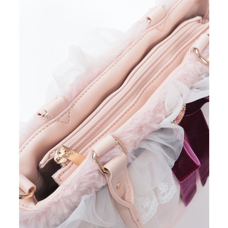 かご型フリルファーバッグ | axes femme | 詳細画像19 