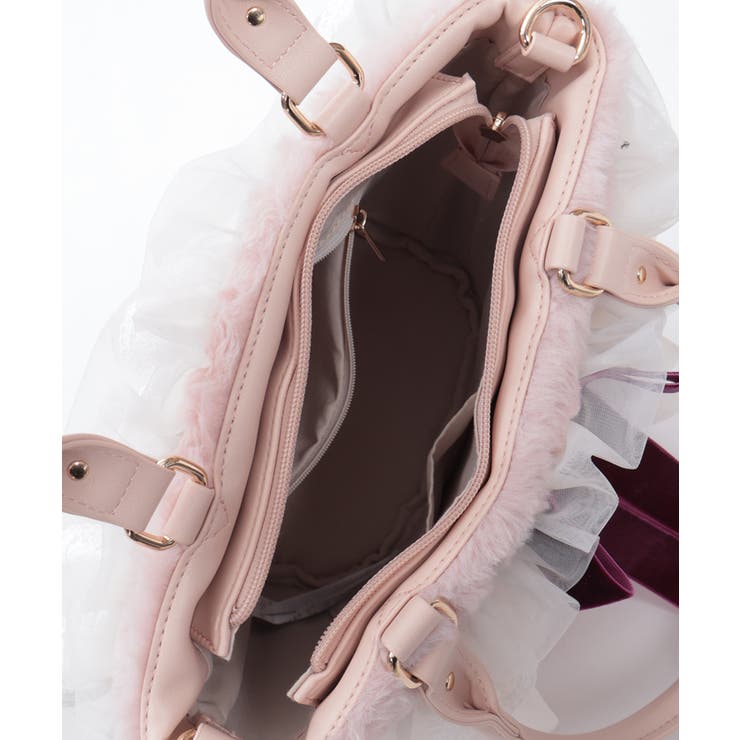 かご型フリルファーバッグ | axes femme | 詳細画像20 