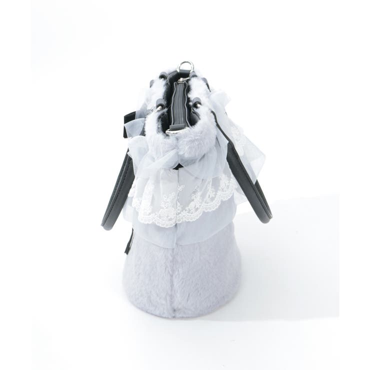 かご型フリルファーバッグ | axes femme | 詳細画像6 