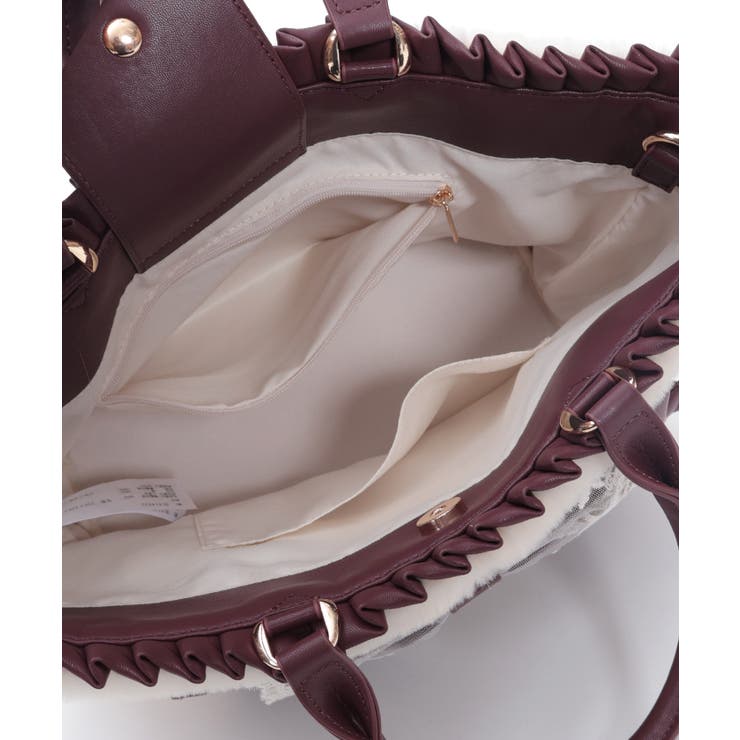 ビッグリボンファーバッグ | axes femme | 詳細画像14 