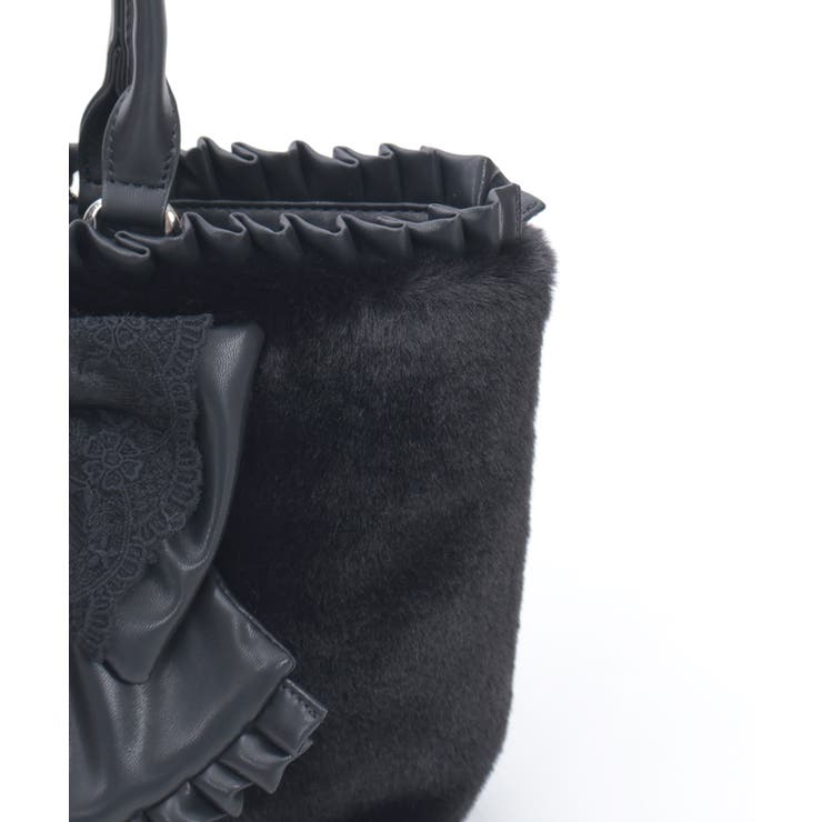 ビッグリボンファーバッグ | axes femme | 詳細画像19 