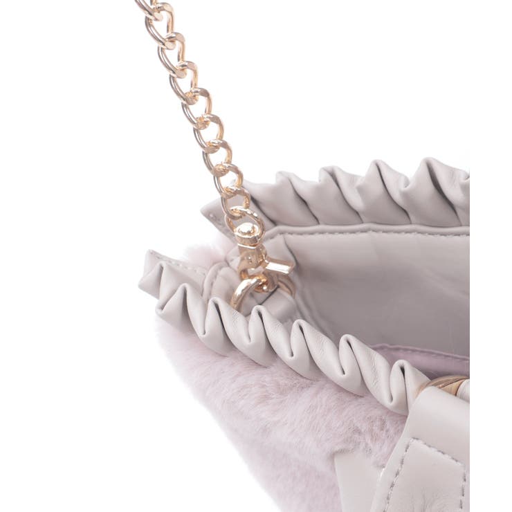 ビッグリボンファーバッグ | axes femme | 詳細画像28 