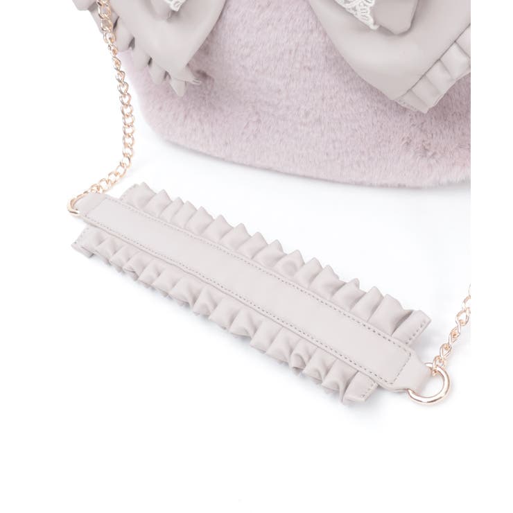 ビッグリボンファーバッグ | axes femme | 詳細画像29 