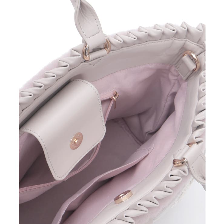 ビッグリボンファーバッグ | axes femme | 詳細画像30 