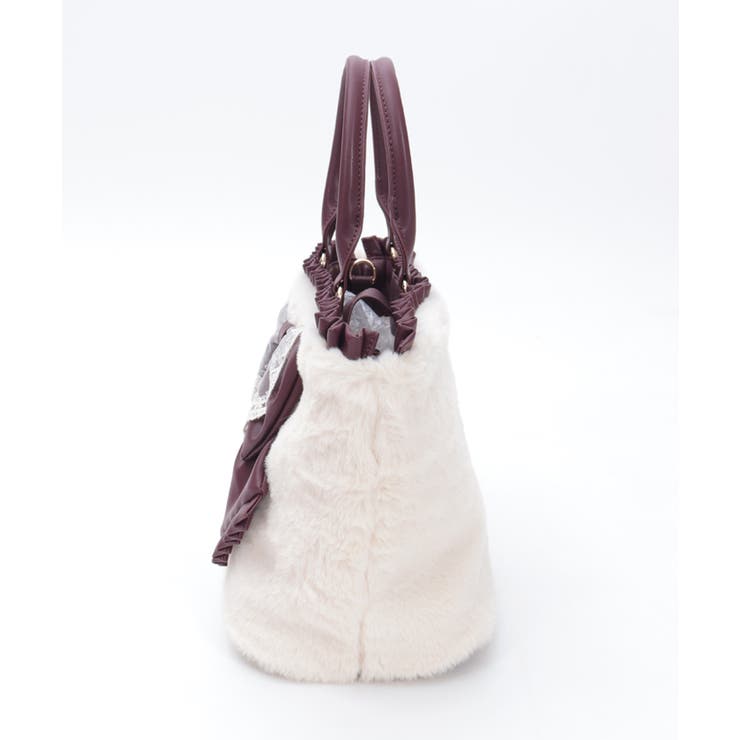 ビッグリボンファーバッグ | axes femme | 詳細画像9 