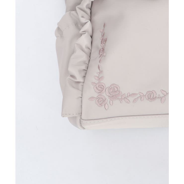 撥水ナイロン連リボントート | axes femme | 詳細画像12 