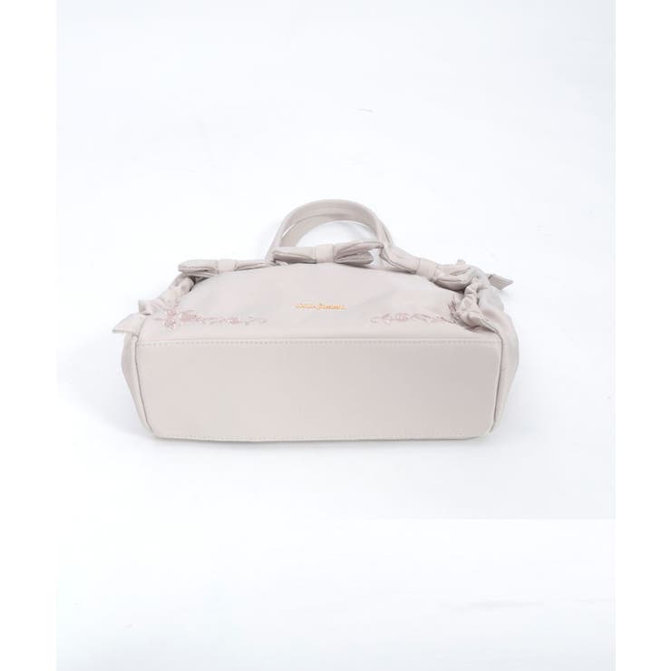 撥水ナイロン連リボントート | axes femme | 詳細画像18 