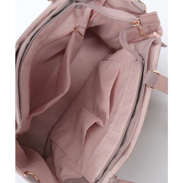 撥水ナイロン連リボントート | axes femme | 詳細画像25 