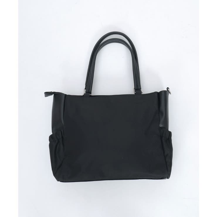 撥水ナイロン連リボントート | axes femme | 詳細画像29 