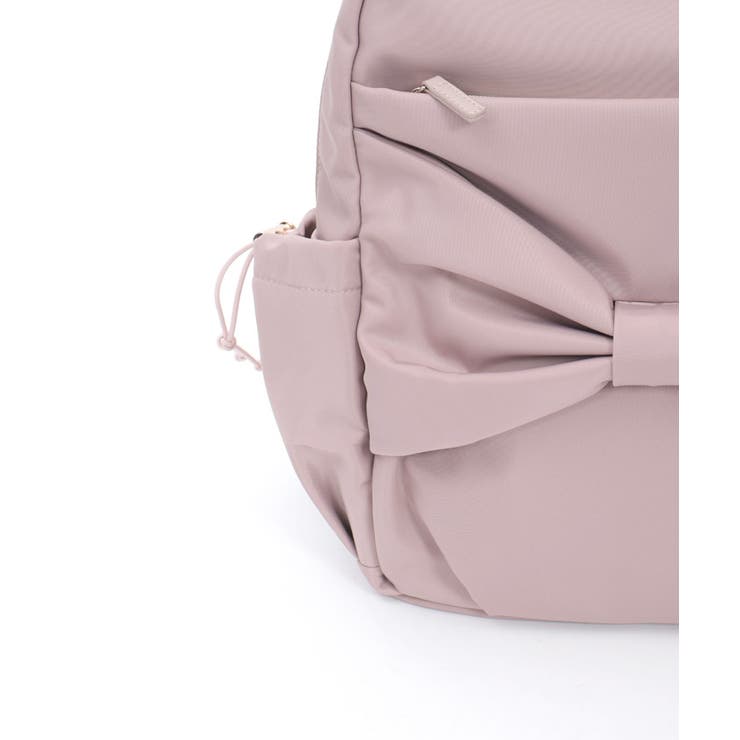 リボン付撥水ナイロンリュック | axes femme | 詳細画像28 