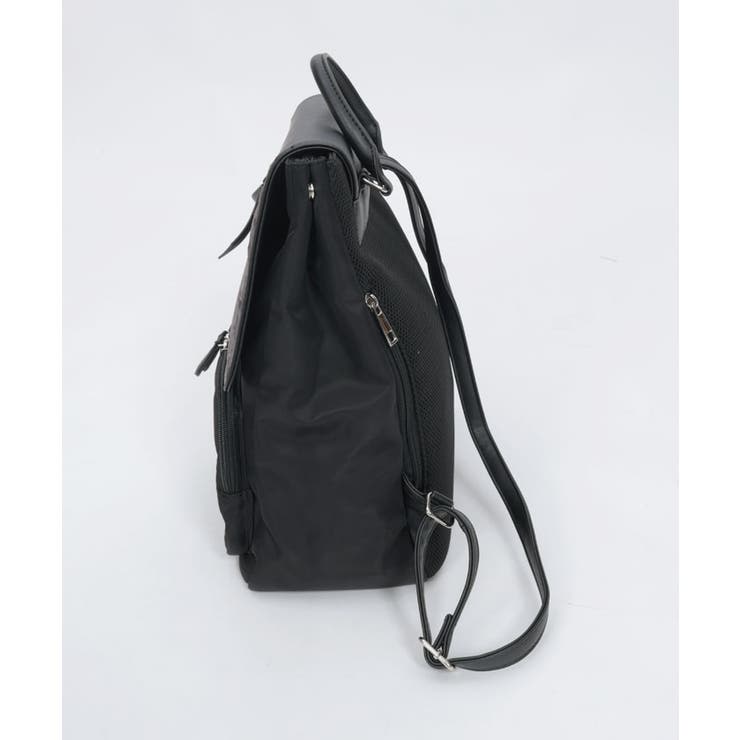 撥水ナイロン刺繍使いリュック | axes femme | 詳細画像10 