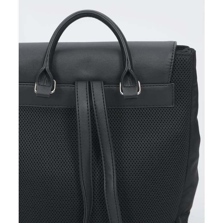 撥水ナイロン刺繍使いリュック | axes femme | 詳細画像15 