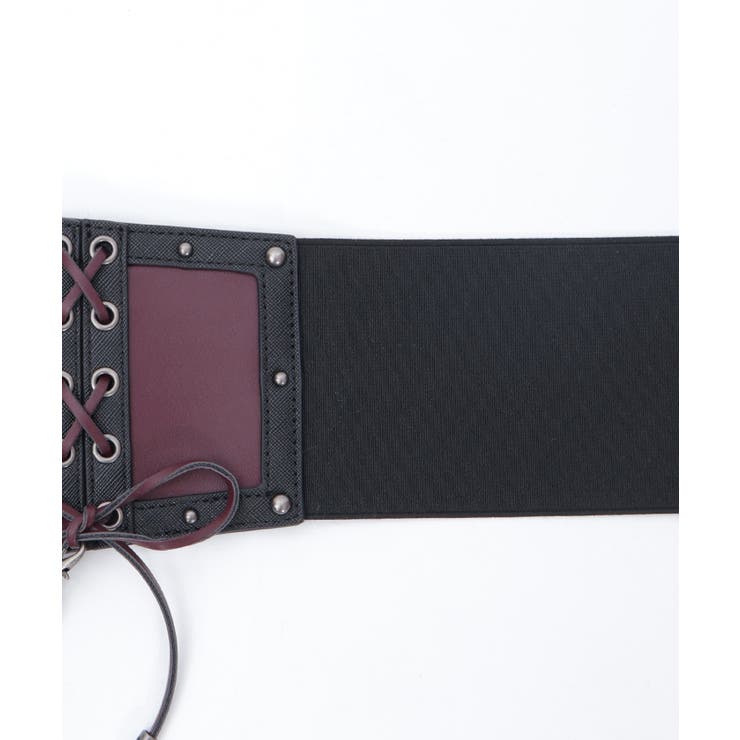 レースアップコルセットベルト | axes femme | 詳細画像13 