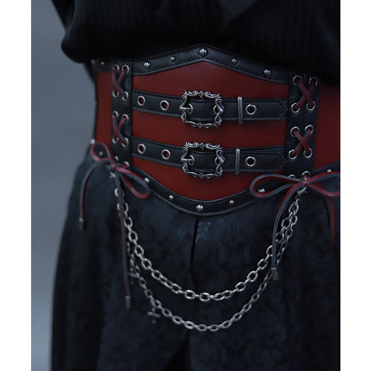 レースアップコルセットベルト | axes femme | 詳細画像2 