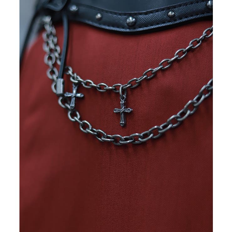 レースアップコルセットベルト | axes femme | 詳細画像4 