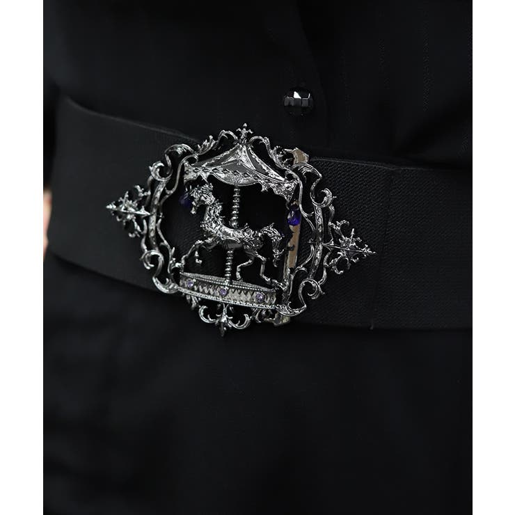 黒 | カルーセルゴムベルト | axes femme